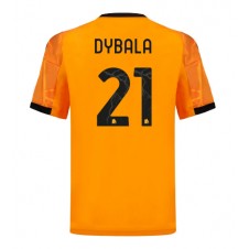 AS Roma Paulo Dybala #21 Bortatröja 2025-26 Korta ärmar
